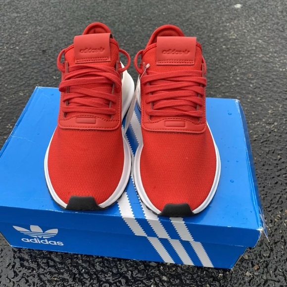Adidas U_Path X Core Boys Red Shoes - Picture 4 of 4